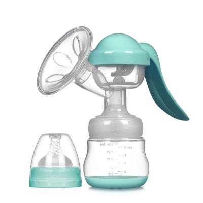 China BPA Free Suction Maternal Products Large Breast Pump , Milking Device Pull Milk Galactagogue Manual Breast Pump for sale