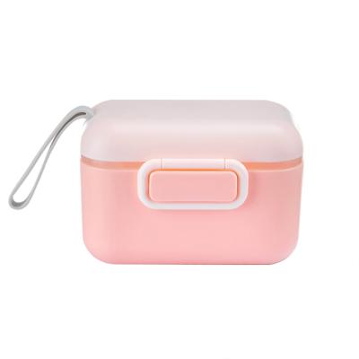 China BPA free with inner cover large capacity double seal milk powder box, food grade portable plastic food box for sale