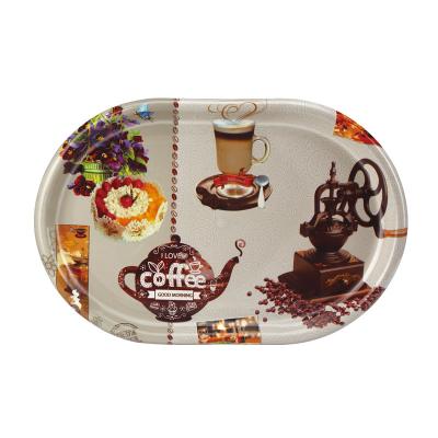 China Eco-friendly Accept Custom Design Plastic Rectangular Coffee Tray Holders for sale