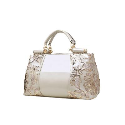 China China Designer Luxury Amber Leather Cross Portable Suppliers - Body Bag Embroidered Ladies Fashion Handbags Wholesale for sale