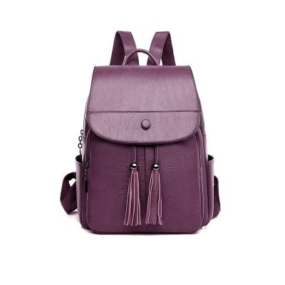 China China Supplier Custom Portable Ladies Fashion PU Backpack For Women for sale