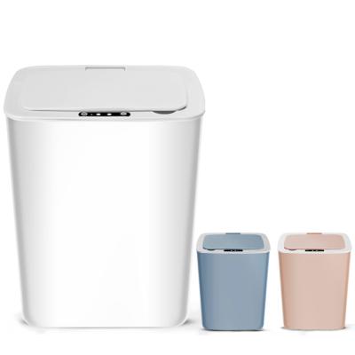 China Sustainable Smart Battery Induction Trash Bin Automatic Induction Trash Can Trash Can for sale