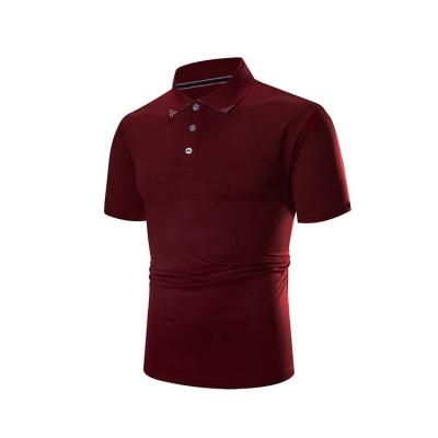 China Wholesale High Quality Anti-wrinkle Men's Breathable Custom Cotton Embroidered Polo T-Shirt for sale