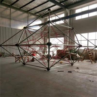 China Playground Equipment Kids Climbing Rope Structure Playground Climbing Rope Net for sale