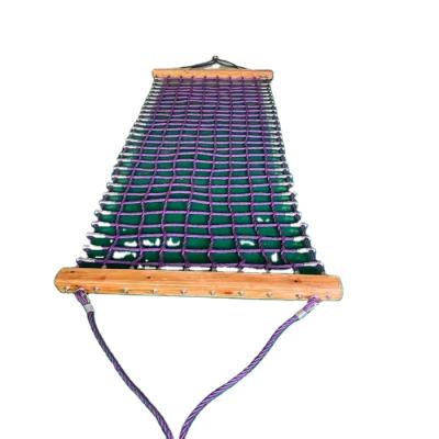 China L150cm*W80cm Outdoor Colorful Game Hammock Swing Set For Playground Equipment for sale