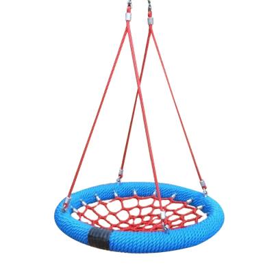 China Outdoor Play Black Color Round Bird Nest Swing Used For Outdoor Playground Equimpent for sale