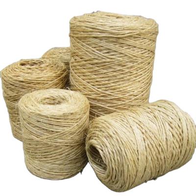 China Eco - Friendly Decoration Roping Twisted Twine Sisal Rope 100 Natural Sisal Rope Untreated for sale