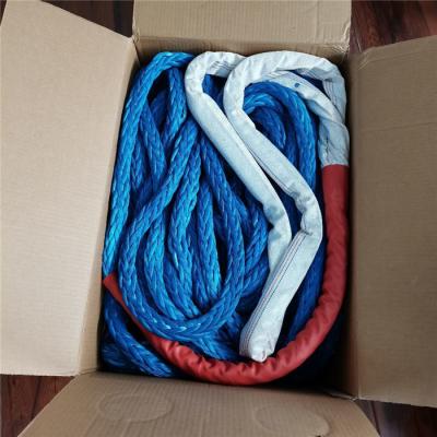 China Marine Rope 12 Strand Synthetic Rope Marine Mooring Rope And Towing Rope UHMWPE Rope for sale