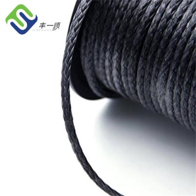 China General Use 12 Strand UHMWPE Rope Suppliers Spectra Fiber Rope 6mm UHMWPE Synthetic Rope for sale