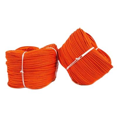 China Fishing Net 3 Strand Twisted Polyethylene Rope PE Rope 3mm PE Fishing Rope for sale