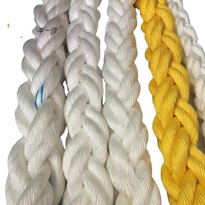 China Floating PP Rope 8 Strand Polypropylene Mooring Rope For Large Boats for sale