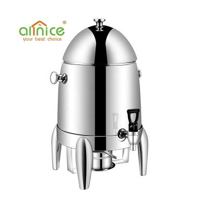 China Juice Coffee Dispenser Hotel Cold Beverage Buffet Equipment Stainless Steel Cold Stock Pot for sale