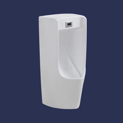 China Ceramic urinal floor HY-603D auto sensor one-piece bracket sensor urinal for sale