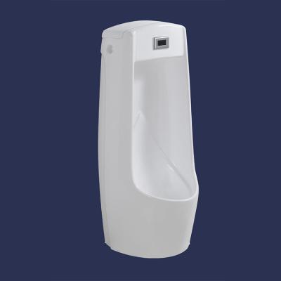 China Sensor Urinal Floor Standing Touchless Automatic Sensor Ceramic Urinal HY-601D for sale