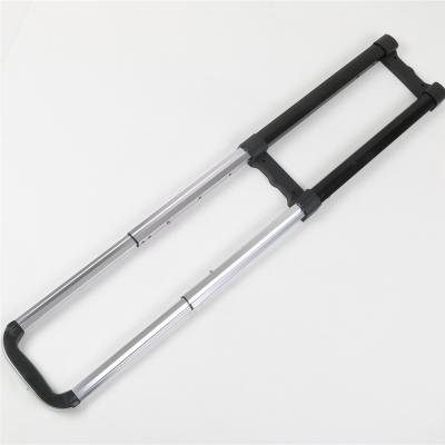 China Reasonable luggage trolley handle telescopic parts/aluminum pull handle/trolley handle for sale