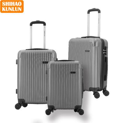 China Hot Sale Single 20inch Custom Trolley Bags Lightweight Durable Hardside Spinner Suitcase for sale