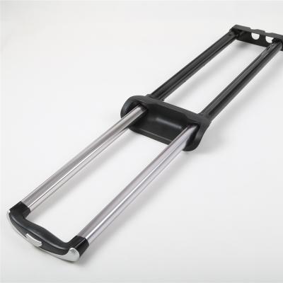 China Custom Made Durable Aluminum Telescopic Luggage Trolley Handle Parts for sale