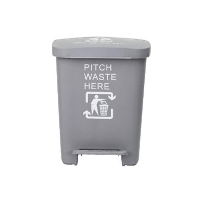 China Sustainable Pedal Hygiene Foot Bin Waste Bins Household Outdoor Commercial Kitchen 30L With Cover 50l Pedal Bin for sale