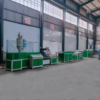 China Plastic Film Press PP Film Extruder Machine Violent Rope Making Machine for sale