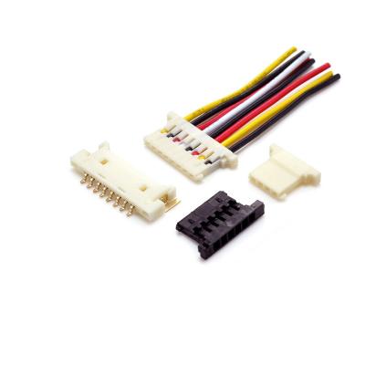 China Electronic wire to board TB molex 51146 1.25mm pitch smt receptacle crimp style housing connector wiring cable for sale