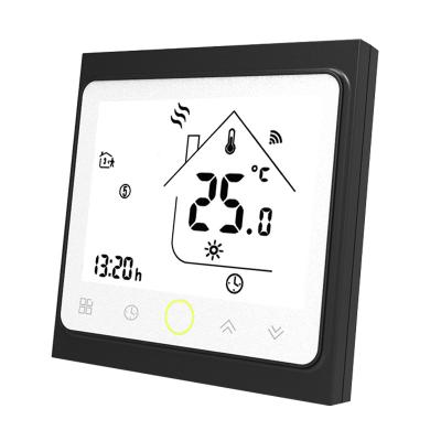 China MHF-2002GBLW Google Modern Home Underfloor Heating WIFI Room Digital Weekly Programmable Dry Thermostat Termostato for sale