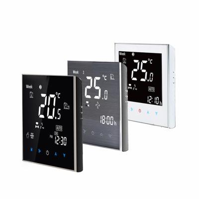 China Modern Large Digital Touch Screen HVAC Temperature Control System Programmable Smart WIFI Thermostat for sale