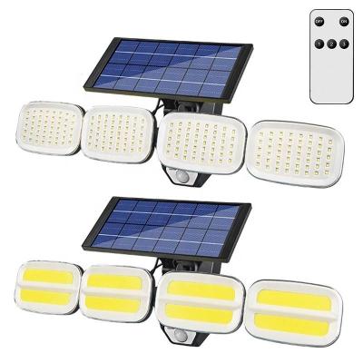 China New Design LED Garden Wall Light Outdoor Water Proof Solar Street Light With Remote Control for sale