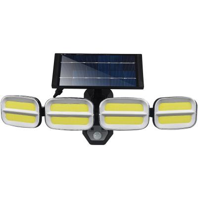 China Outdoor High Bright Waterproof Lux LED Garden Light With Remote Control Solar Wall Light for sale