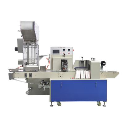 China Food in Straw Packaging Machine High Speed ​​Running Single Paper Drinking Straw Packing Machine for sale