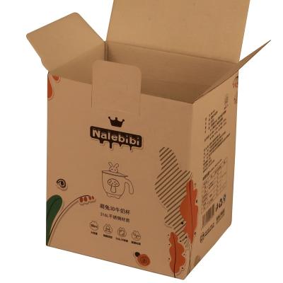 China Recyclable Custom Logo Corrugated Box Folders Corrugated Box Packaging With Logo for sale