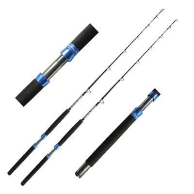 China Wholesale High Quality Ugly Glass Fiberglass Rod Ugly Fishing Rod Glass Ugly Rod Handle EVA Handle Metal Tail Piece Black Rod Fishing for sale