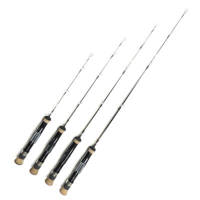 China Solid Carbon Ice Fishing Rod Mini Carbon Winter Fishing Rod for sale