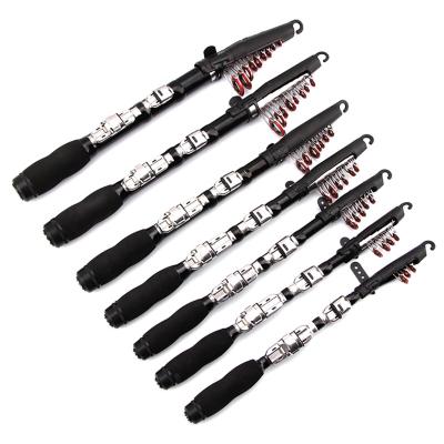 China 5 Inch Telescopic Telescopic Fishing Rod Glass Fiberglass Rod Fishing Rod for sale