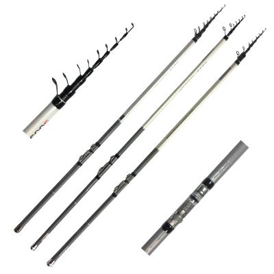 China 4m 5m 6m Carbon Fiber Carbon Telescopic Bolognese Fishing Rod for sale