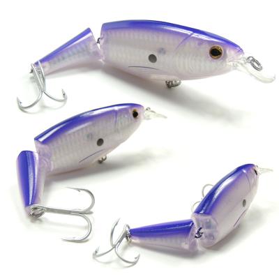 China ABS Plastic Fishing Lure Running ABS Plastic Bait Hard Bait Minnow Lure V M C Hook Swimming Action Lovely for sale