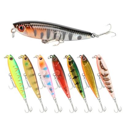 China Wholesale ABS Plastic Shimmy Pencil Fishing Lures For Bottom Hard Plastic Fishing Stickbait for sale