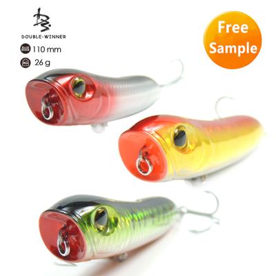 China Artificial Hard Plastic ABS Lures Snap Bait Top Hook VMC Water Snap Fishing Lures for sale