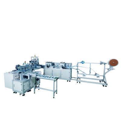 China New Full Automatic High Production Efficiency Medical Protective Film Face Mask Making Machine for sale