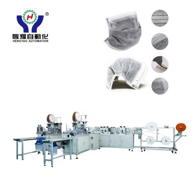 China Medical Hotels Inside Ear Loop Face Mask Making Machine Face Medical Mask for sale