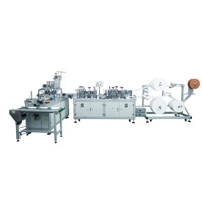 China High Production Efficiency Automatic Mask Making Machine Head On Loop Fish Shape Mask Machine for sale