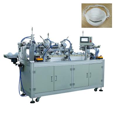 China Making Disposable Face Mask New Disposable Nose Clip And Ear Loop Welding Machine For Cup Mask for sale