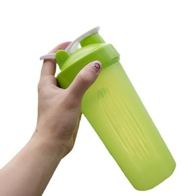 China Sustainable Custom Mixer Powder Whey Shake Water Gym Bottles Shaker Mixing Ball Protein Cup Sports Fitness Plastic Protein Shaker Bottle for sale