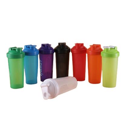 China 600ml Viable Wholesale Custom Protien Shaker Cup Plastic Protein Shaker Cup Water Bottles Logo Sport Gym Drink Waterbottle for sale