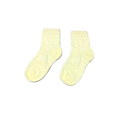 China WZ-10 Viable Wholesale Color Pure Single Porcelain Breathable Custom Baby Socks For Girl for sale