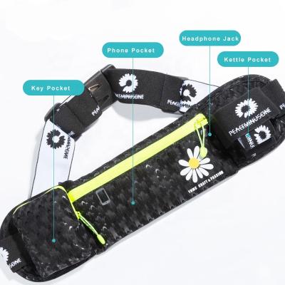 China Water Proof Waist Bag Cross - Body Running Belt Waterproof Fitness Waist Bag for sale