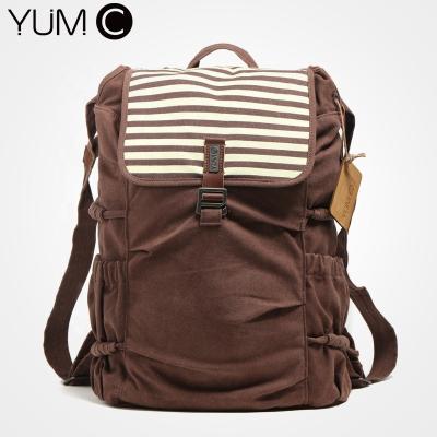 China Waterproof Canvas Candy Color Backpack High School Bagpack Backpack Vintage Backpack For Girls for sale