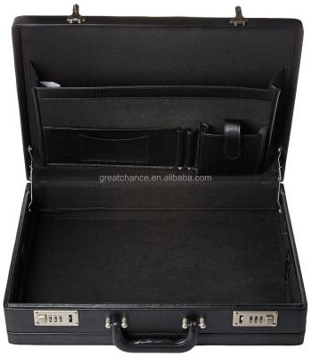 China Hand Carry Case Expandable Attache Case, leather briefcase for sale