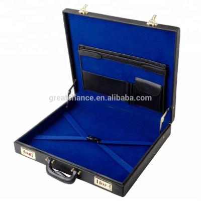 China Brand New Masonic Large Leather Regalia Crate Lodge Regalia Lush Leather Towel for sale