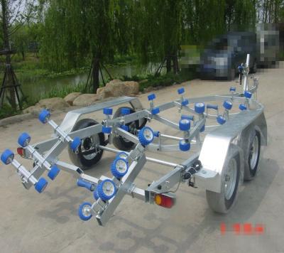 China Boat trailer manufacturer made 6.9m hot dip galvanized and heavy duty boat trailer BCT0107P for sale