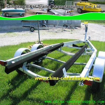 China Factory Made High Quality Braked Aluminum Boat Trailer 6.0m Boat Trailer ACT0104 for sale